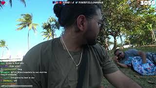 Irl streamer gets threatened by a gang member live on stream  Arab