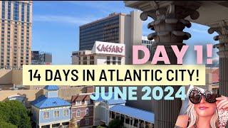 Day 1 in Atlantic City June 2024 Ballys Boardwalk Caesar’s