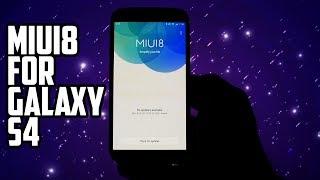 MIUI 8 for Samsung Galaxy S4 i9505  Debloated and International Version