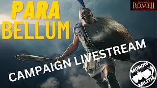 Conquering the Mediterranean as Syracuse Live Stream of Rome Total War 2 with Para Bellum Mod