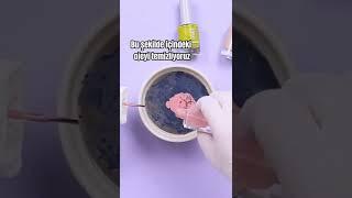 Bitmiş ojelerimizi çöpe atmıyoruz  Magnet yapıyoruz  #kendinyap #diy