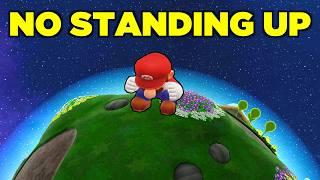 Super Mario Galaxy 2 but Im ALWAYS CROUCHING?