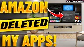 FIRESTICK UPDATE - 3RD PARTY APPS DELETED