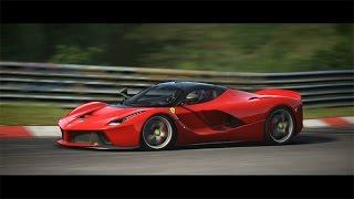 LaFerrari dancing around Nürburgring Assetto Corsa