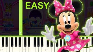Minnies Bow-Toons - EASY Piano Tutorial