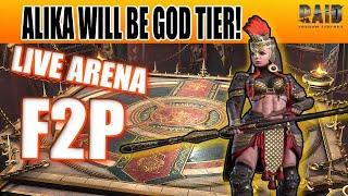 ALIKA WILL BE DISGUSTING IN LIVE ARENA NOW Raid Shadow Legends