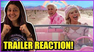 Barbie Main Trailer Reaction I AM OBSESSED