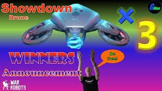 #WRwinShowdown Winners Announcement  WR - War Robots