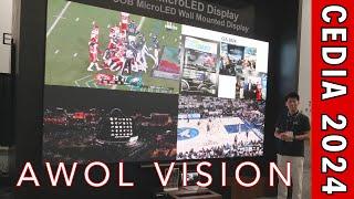 AWOL Vision @ Cedia 2024 - AMAZING LED Walls and UST Projectors