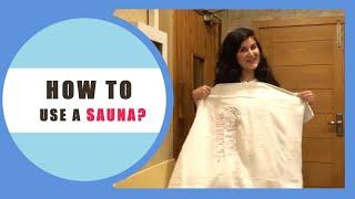 How to use Sauna in Gym  Mariya Khan