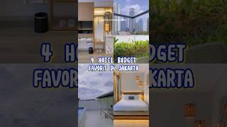 4 Hotel Budget Favorit di Jakarta #shorts #hoteljakarta #hotelmurah #hotelnetflix