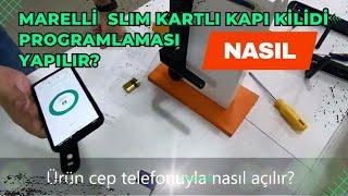 Marelli SLIM elektronik ofis tipi kapı kilidinin PROGRAMLANMASI nasıl yapılır? Özellikleri nelerdir?