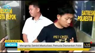 Mengintip Sambil Masturbasi Pemuda Diamankan Polisi