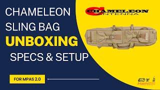 Chameleon Sling Bag Unboxing Specs Setup