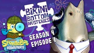 What is the Realistic Fish Head Hiding?   Bikini Bottom Mysteries S4 Ep. 1  SpongeBob