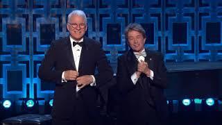 Martin Short and Steve Martin  David Letterman Mark Twain Award
