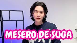 SUGA DE BTS trabajando incógnito como MESERO? La verdad detrás del viral