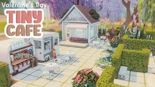 Tiny Pink Cafe 🩷 Sims 4 Speed Build
