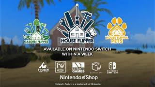 House Flipper Garden and Pets DLC - Switch Release trailer