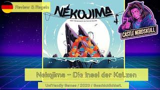 Nekojima - Brettspiel Review & Regeln  Jenga mit chaotischen Katzen