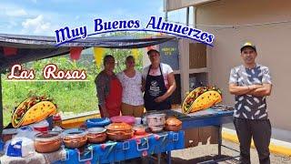 Fui a los Almuerzos en la Gasolinera del  Mercado de Abastos de Canindo muy Buenos Zamora Aventurero