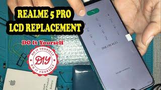 Realme 5 pro l Screen Replacement & Fix Bended Frame