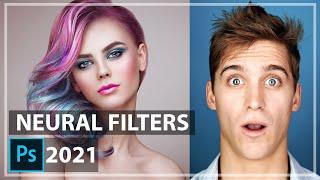 Adobe Photoshop 2021  All about Neural Filters  Crash Course