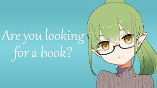 Kuudere Lamia Librarian Helps You Find A Book ASMR Roleplay F4A