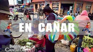Lo hermoso de caminar por CAÑAR  ECUADOR  en las calles de CAÑAR  Diablito Candela