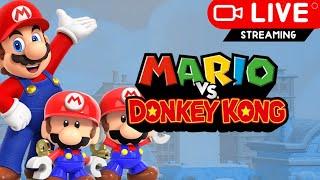 Mario VS Donkey Kong Switch LIVE PLAYTHROUGH