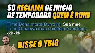 CARREGA A DONA MORTE JOGANDO DE DYRROTH NA JUNGLE KKKKKKKKK - MOBILE LEGENDS