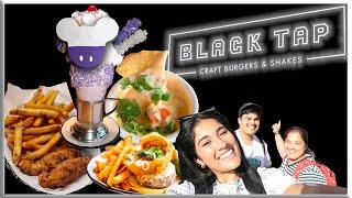 BLACK TAP Exclusive DISNEY 100 MILKSHAKE  DOWNTOWN DISNEY  DISNEYLAND CALIFORNIA