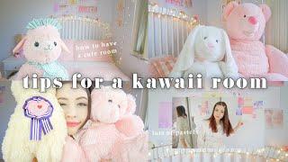 My TOP 5 KAWAII Tips for the CUTEST Bedroom 