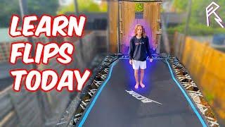 Easy Trampoline Flips YOU can learn TODAY
