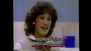 1985 Nostrilla Nasal Decongestant First Metered one-way pump spray TV Commercial