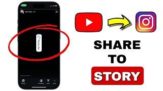 How To Share A YouTube Video On Instagram Story 2024  Quick And Easy Tutorial