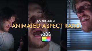 Create Animated Aspect Ratios Like Bo Burnham - Inside Final Cut Pro Tutorial