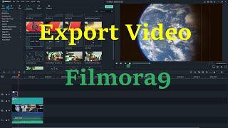 How to Export Video In Filmora9 Tutorial For Beginners