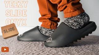 Adidas YEEZY Slide Onyx Unboxing  Jae Yannick