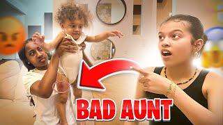 We Caught Our Aunt HURTING Our BABY Brother * My Parents Lost It*