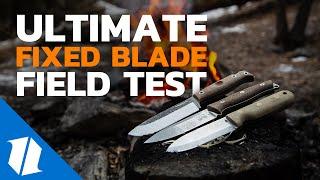 Best Bushcraft Fixed Blade Knives Field Test  Knife Banter