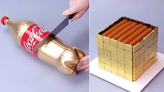 Best 24K Chocolate GOLD Cakes Compilation  Coolest Chocolate Cake Decorating Ideas  So Tasty