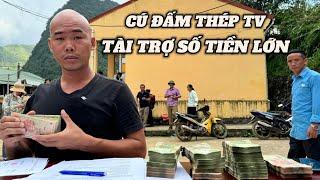 Cú Đấm Thép TV Và Cao Anh Trung Vlog Tài Trợ Hơn 2 Tỷ Cho Bà Con Vùng Lũ Xây 32 Căn Nhà