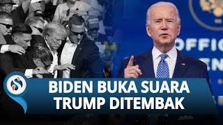 Respons Joe Biden seusai Donald Trump Berlumuran Darah Ditembak saat Kampanye Pilres Ini Menjijikan