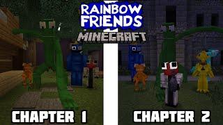 Rainbow Friends Chapter 1-2 Map Minecraft Bedrock-Edition {Full Version}