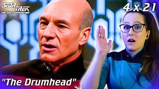 Star Trek The Next Generation 4x21 The Drumhead REACTION