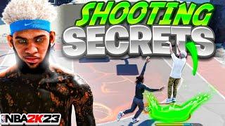 HOW TO GREEN EVERY SHOT ON NBA 2K23 BEST JUMPSHOT & SHOOTING BADGES BEST SHOOTING TIPS ON NBA 2K23