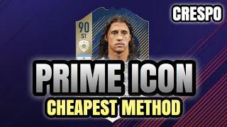 FIFA 18 PRIME ICON CRESPO CHEAPEST METHOD Prime Icon Hernan Crespo SBC Cheapest Solution