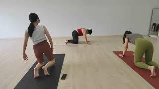 60 mins Yoga for your upper body strength and for your gluteal.