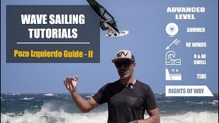 POZO IZQUIERDO SPOT GUIDE II Advanced sailors. First time windsurfing in PozoRights of way in Waves